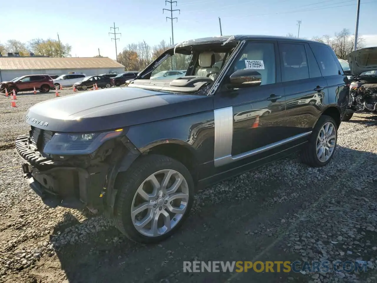 1 Photograph of a damaged car SALGS2RE2KA531175 LAND ROVER RANGEROVER 2019