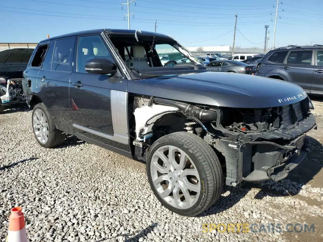 4 Photograph of a damaged car SALGS2RE2KA531175 LAND ROVER RANGEROVER 2019