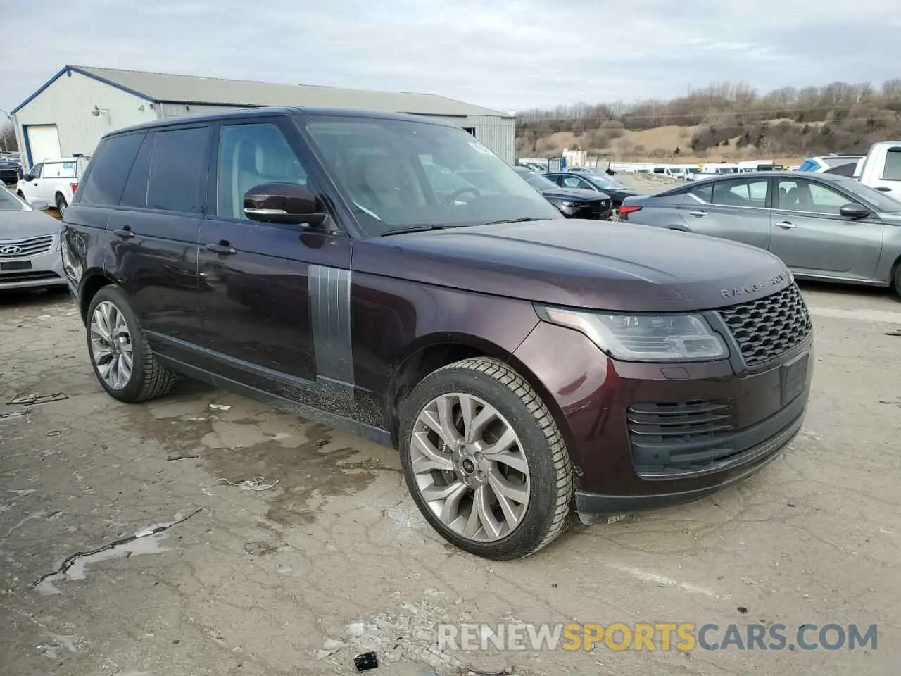 4 Photograph of a damaged car SALGS2RE2KA556626 LAND ROVER RANGEROVER 2019