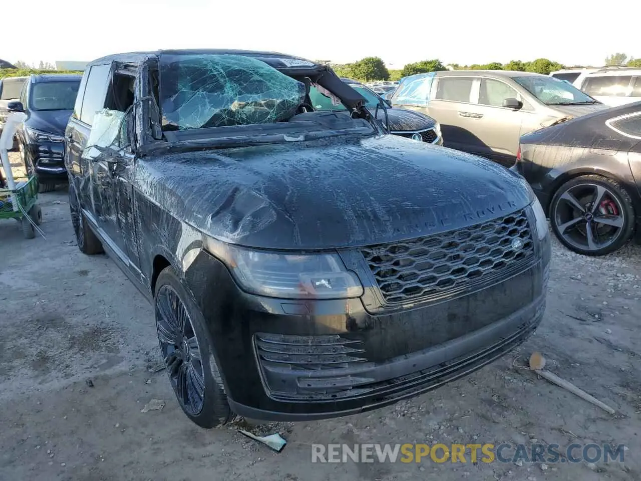 1 Photograph of a damaged car SALGS2RE7KA535450 LAND ROVER RANGEROVER 2019