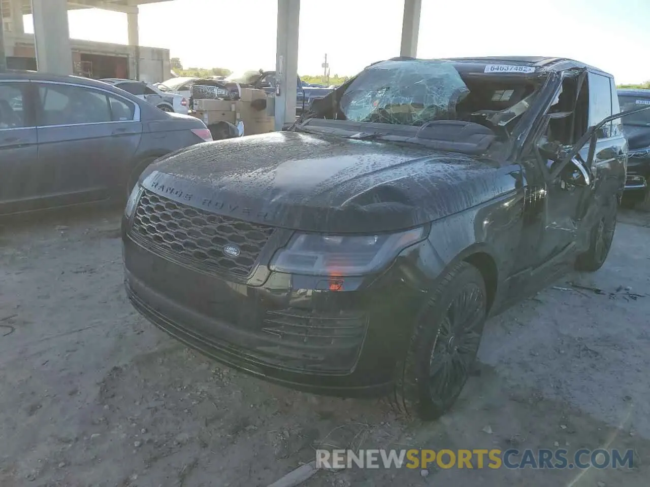 2 Photograph of a damaged car SALGS2RE7KA535450 LAND ROVER RANGEROVER 2019