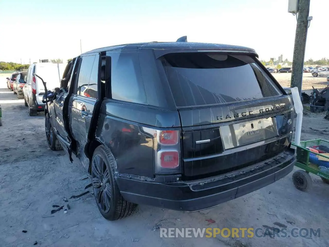 3 Photograph of a damaged car SALGS2RE7KA535450 LAND ROVER RANGEROVER 2019