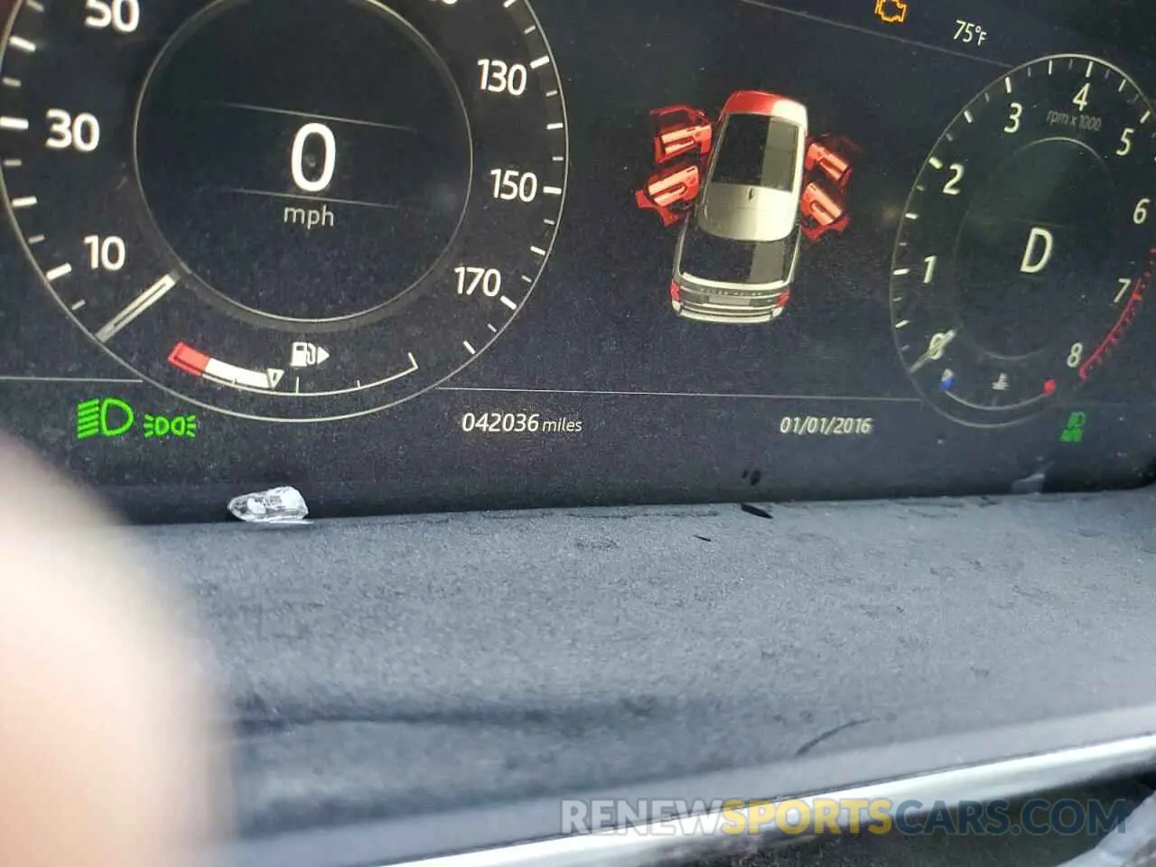 8 Photograph of a damaged car SALGS2RE7KA535450 LAND ROVER RANGEROVER 2019