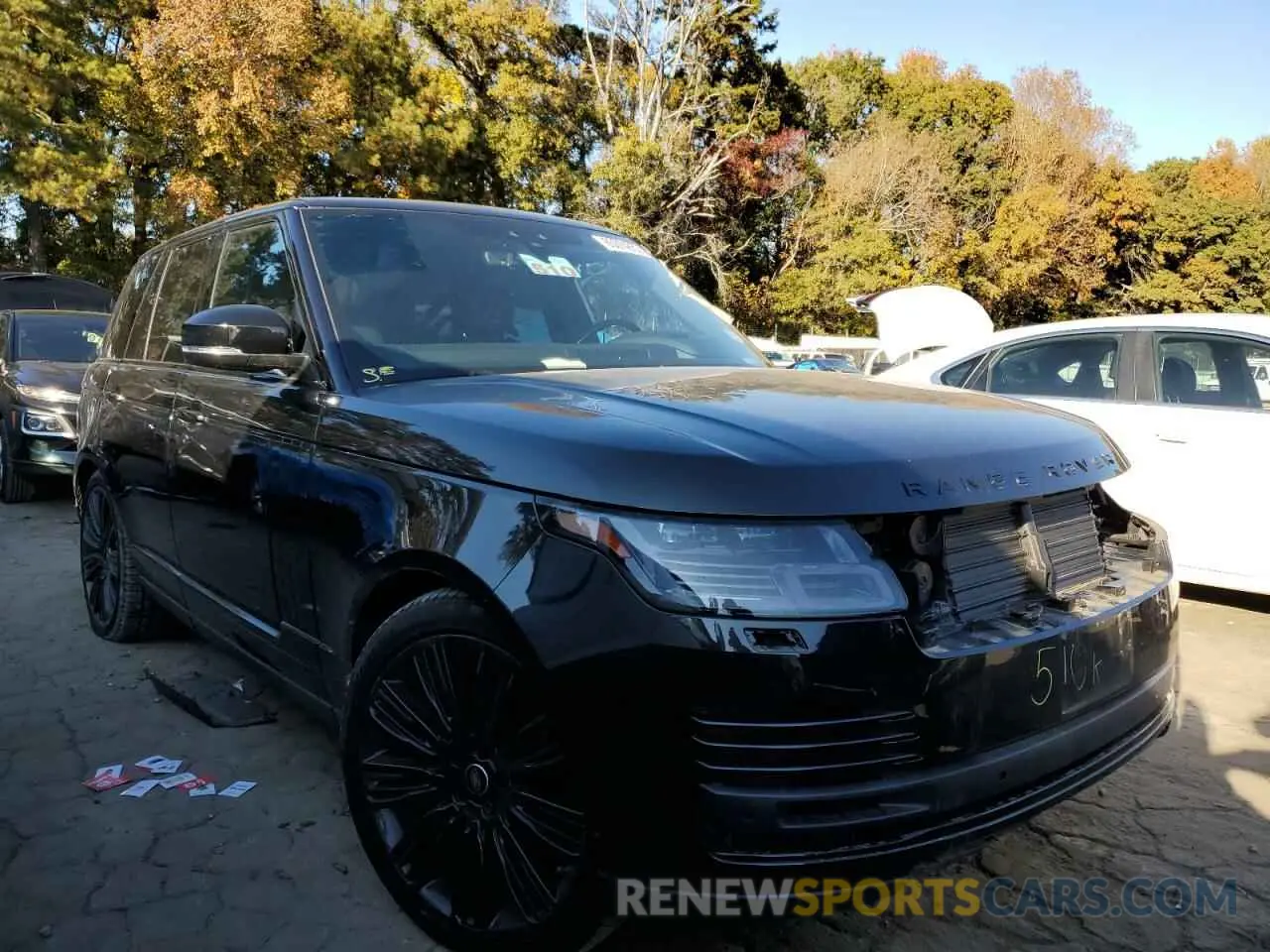 1 Photograph of a damaged car SALGS2RE8KA543329 LAND ROVER RANGEROVER 2019