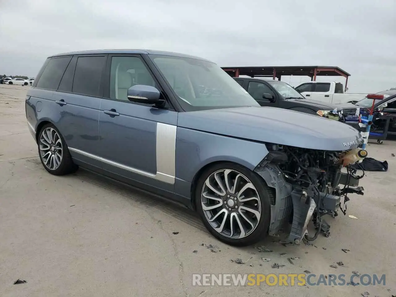 4 Фотография поврежденного автомобиля SALGS2RE8KA547462 LAND ROVER RANGEROVER 2019