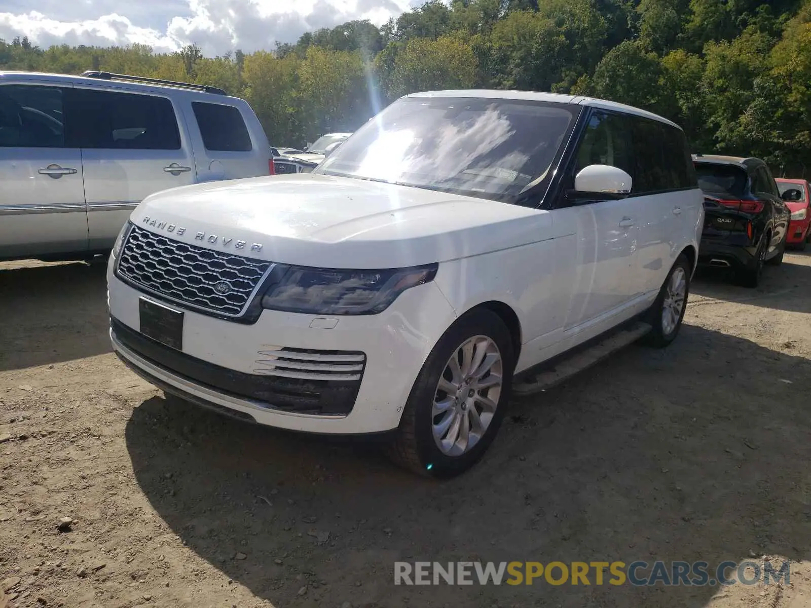 2 Photograph of a damaged car SALGS2SV2KA525435 LAND ROVER RANGEROVER 2019