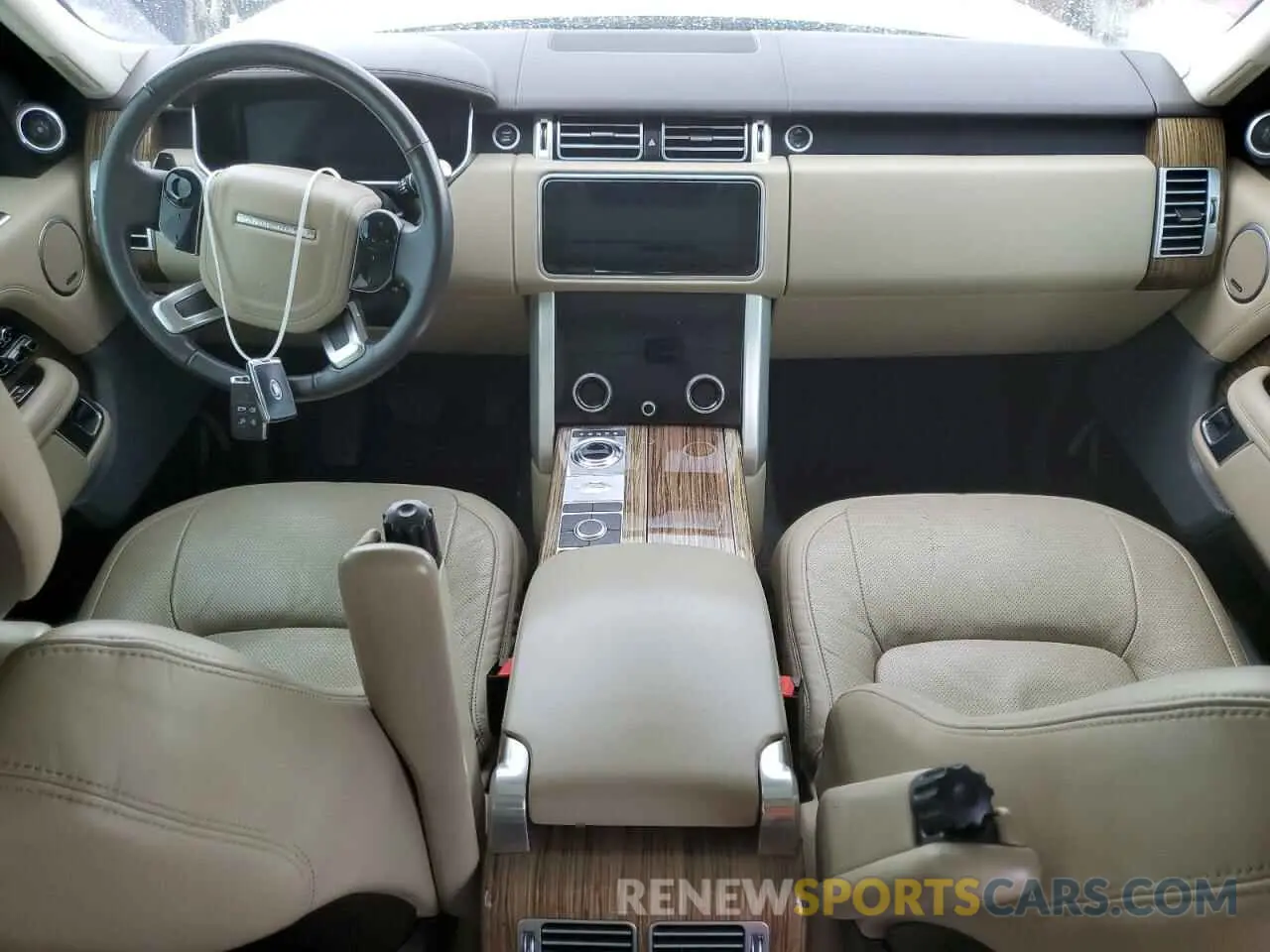 8 Фотография поврежденного автомобиля SALGS2SV7KA532350 LAND ROVER RANGEROVER 2019