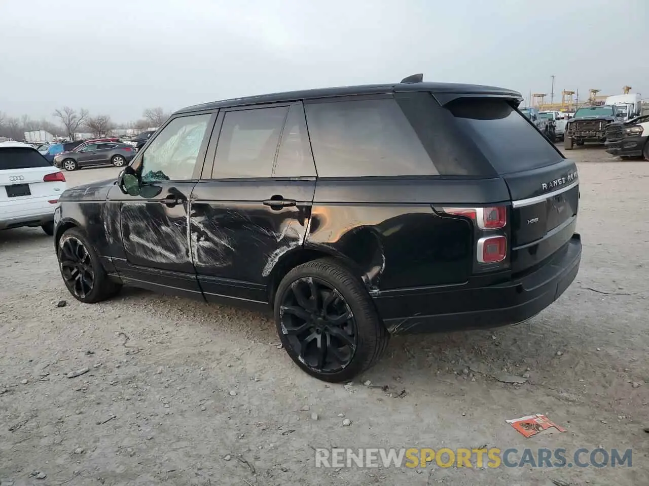 2 Фотография поврежденного автомобиля SALGS2SV7KA541100 LAND ROVER RANGEROVER 2019
