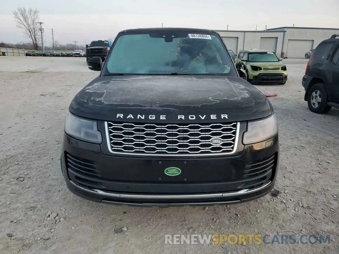 5 Фотография поврежденного автомобиля SALGS2SV7KA541100 LAND ROVER RANGEROVER 2019