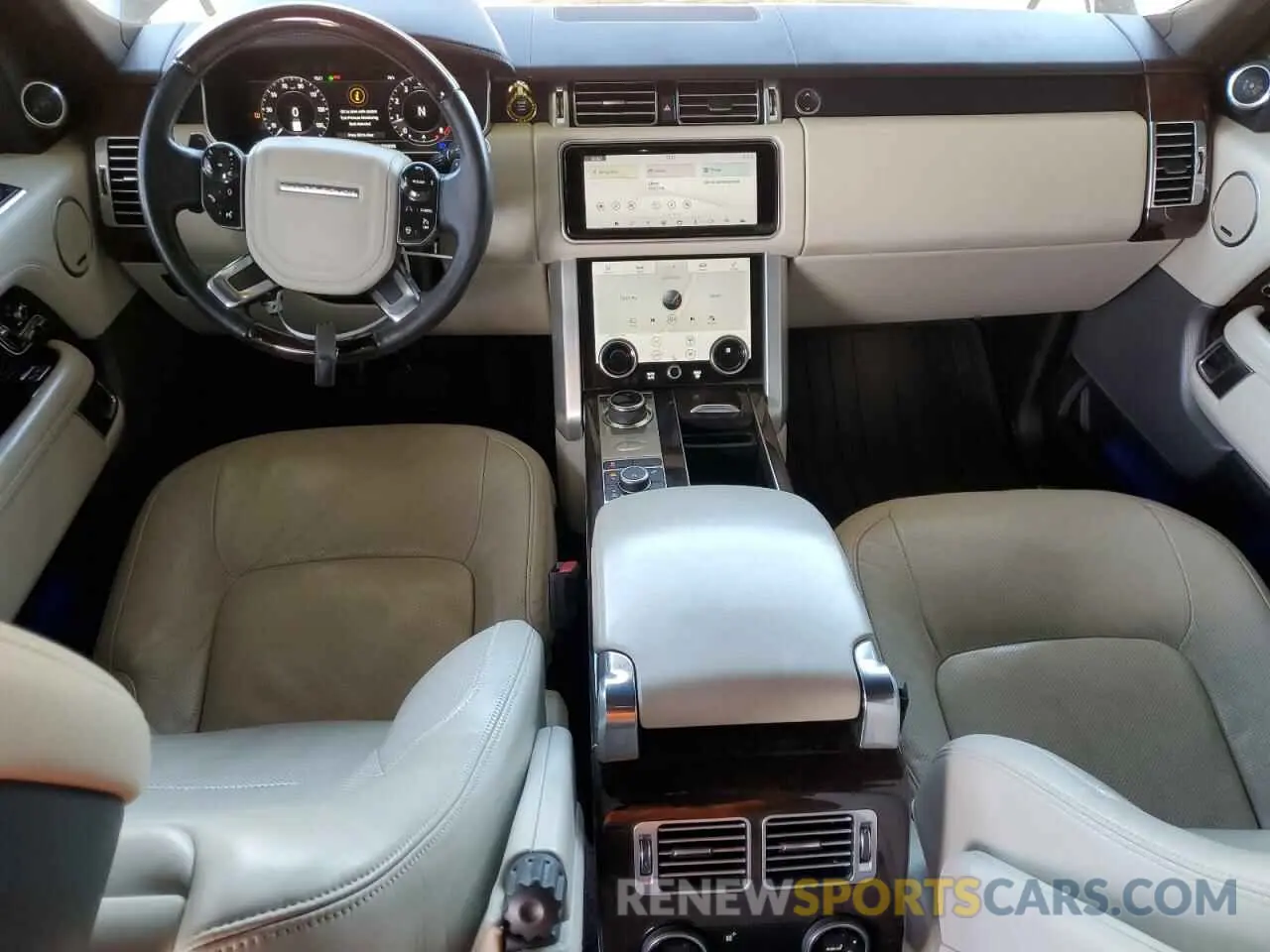 8 Photograph of a damaged car SALGS2SV7KA543459 LAND ROVER RANGEROVER 2019