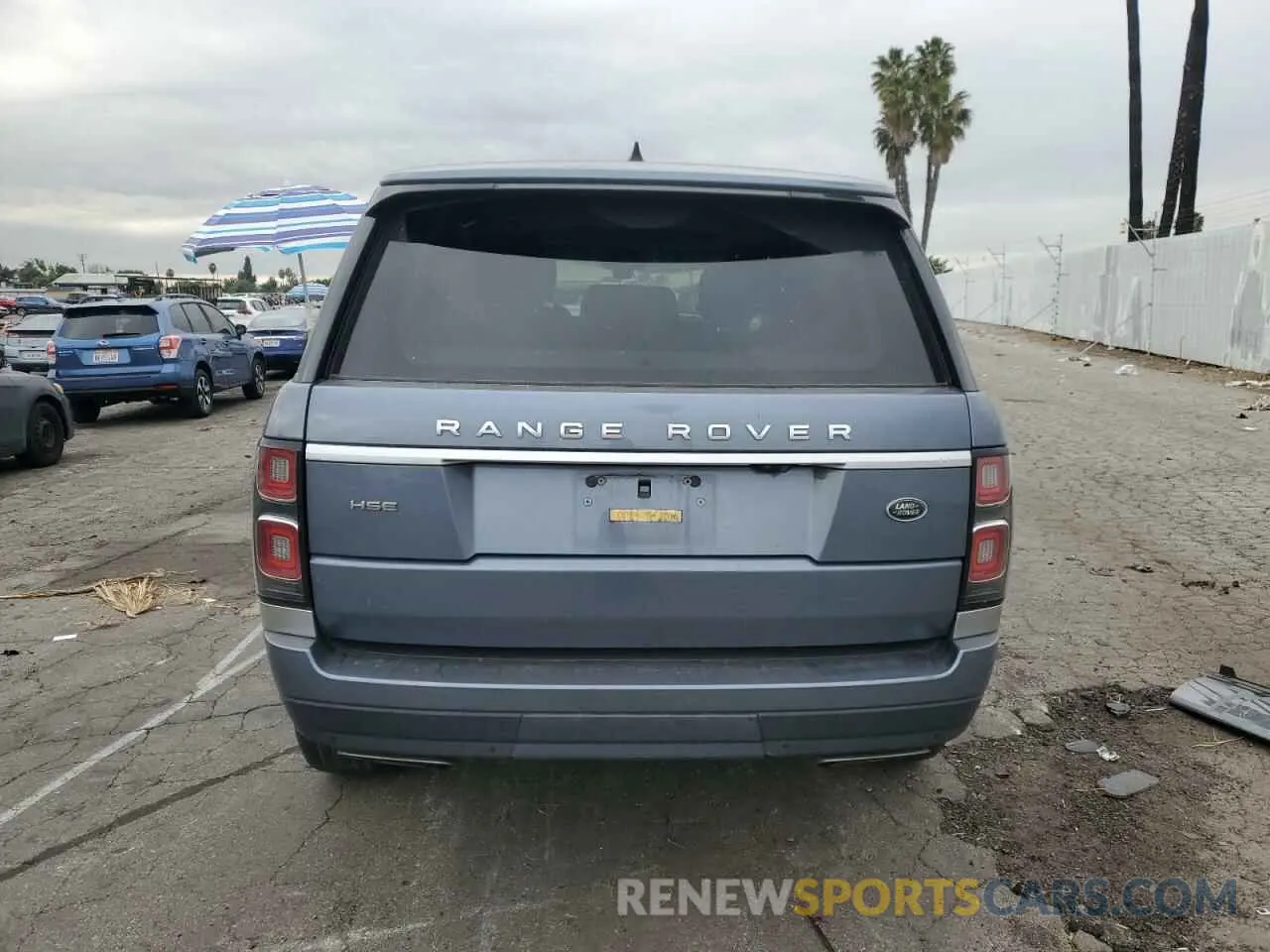 6 Фотография поврежденного автомобиля SALGS2SV9KA550350 LAND ROVER RANGEROVER 2019