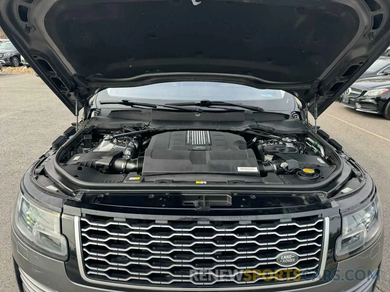 8 Фотография поврежденного автомобиля SALGS5RE9KA538349 LAND ROVER RANGEROVER 2019