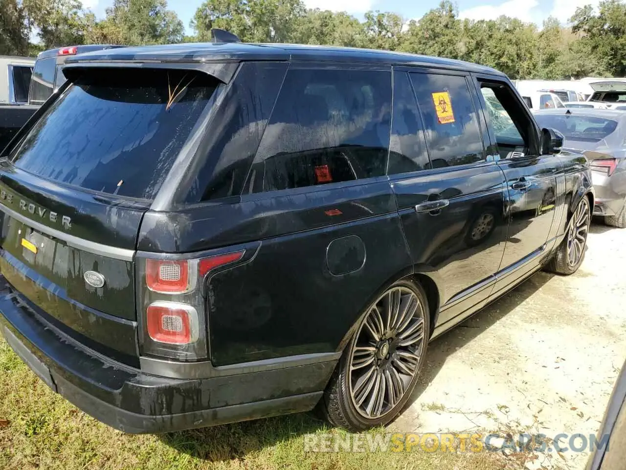 3 Photograph of a damaged car SALGV2RE0KA541758 LAND ROVER RANGEROVER 2019