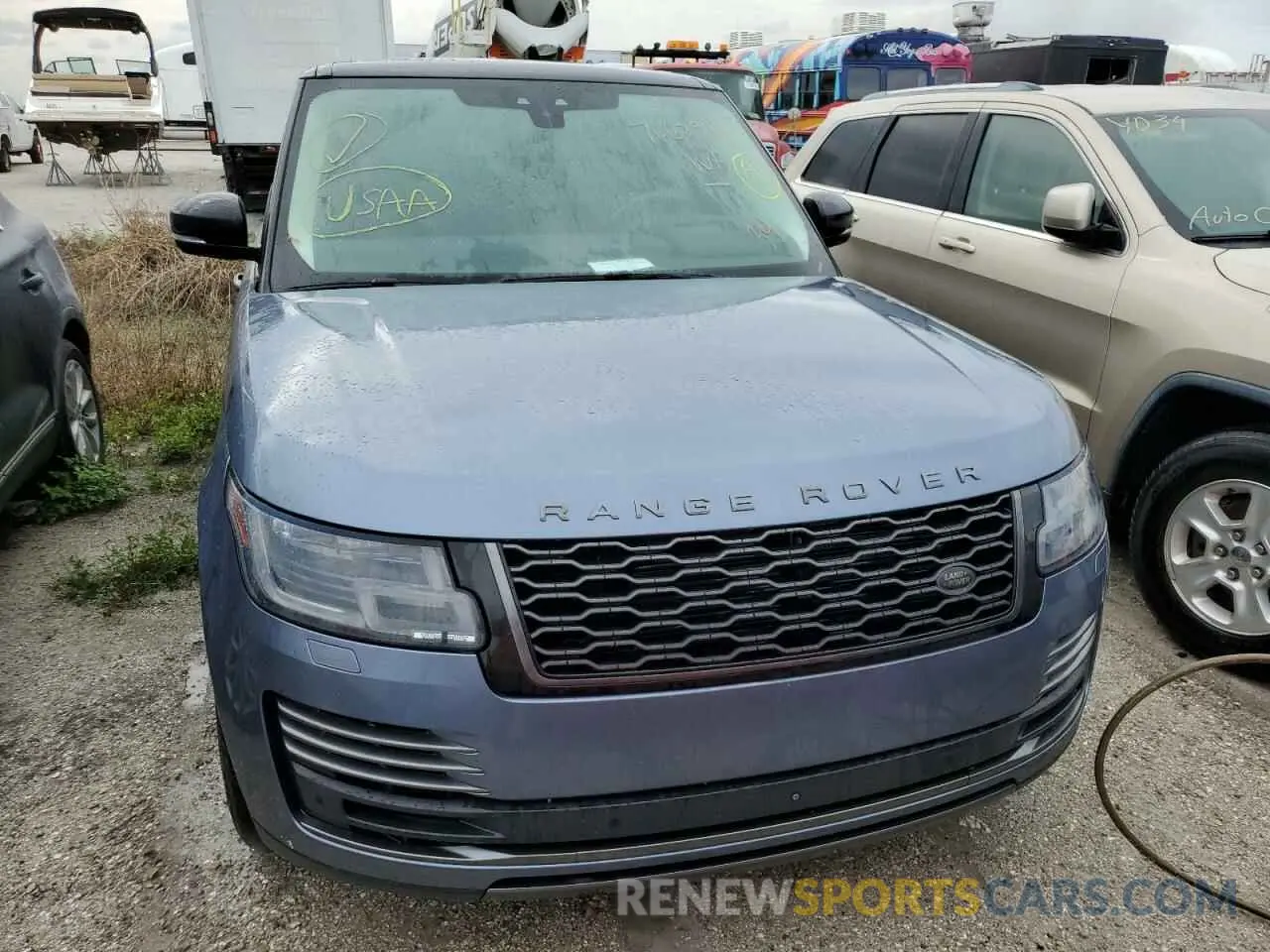 5 Photograph of a damaged car SALGV5RE0KA517395 LAND ROVER RANGEROVER 2019
