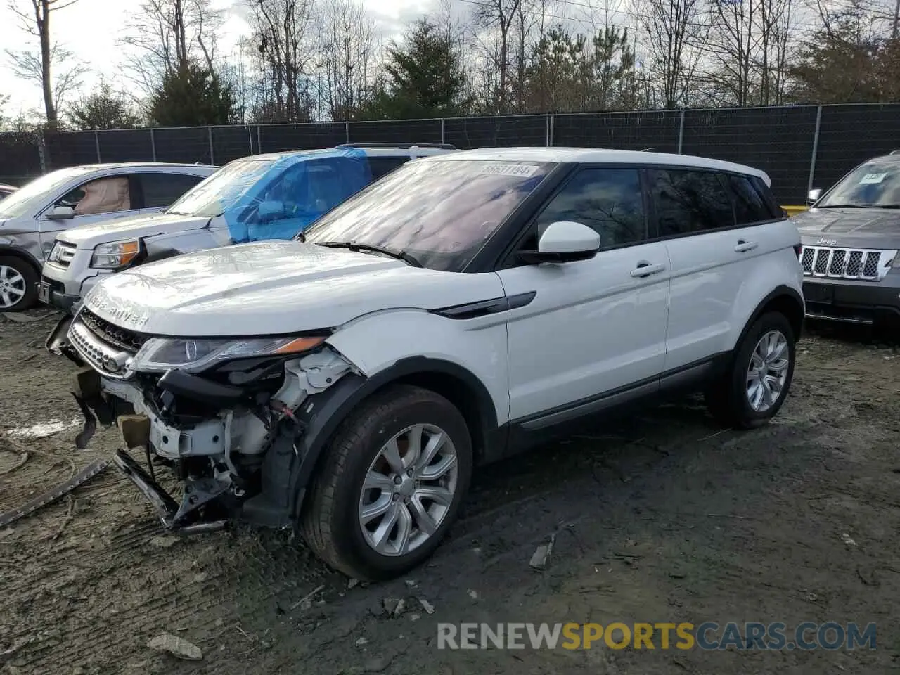 1 Photograph of a damaged car SALVP2RX2KH347405 LAND ROVER RANGEROVER 2019