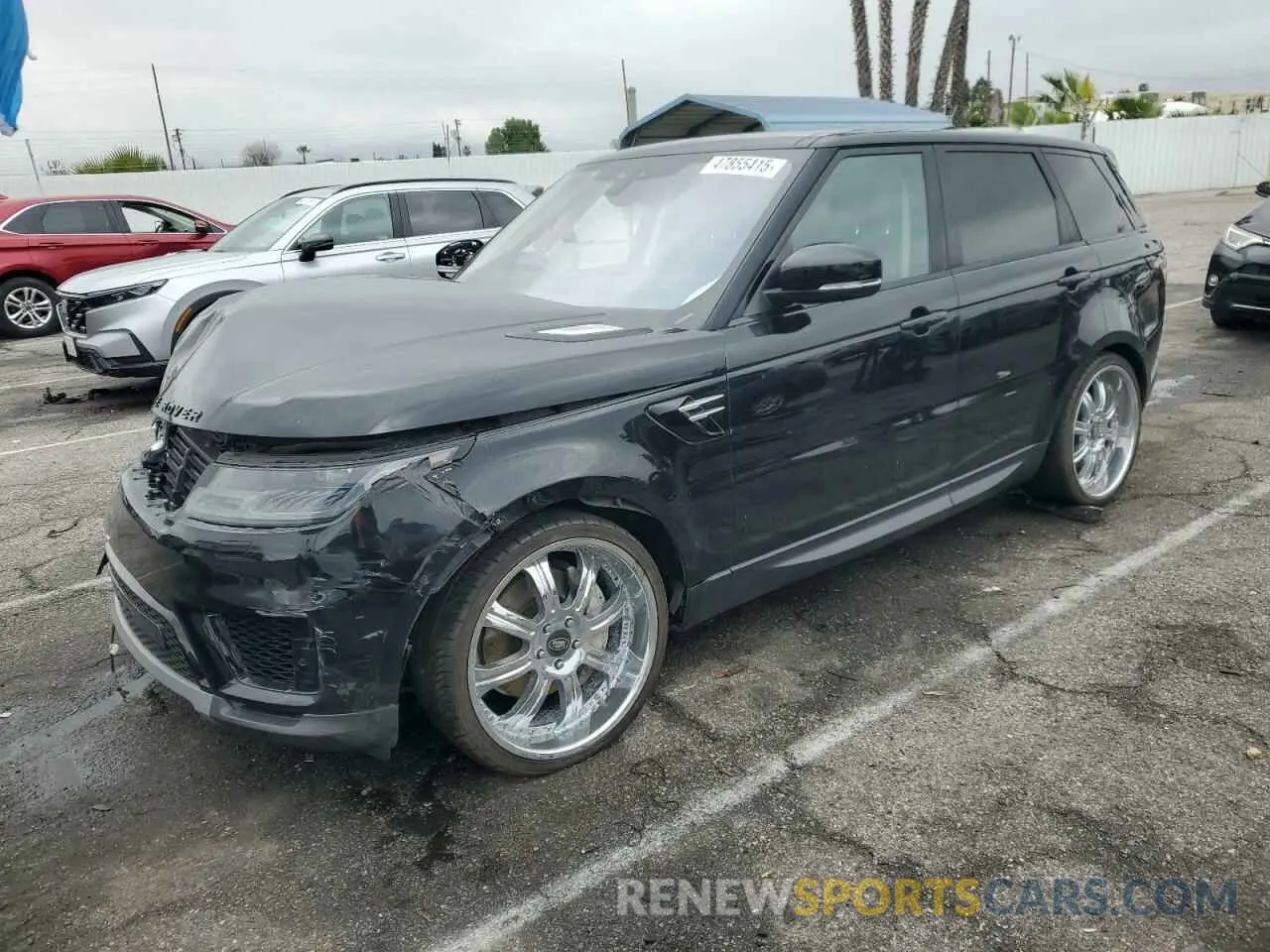 1 Фотография поврежденного автомобиля SALWG2RU2KA870958 LAND ROVER RANGEROVER 2019