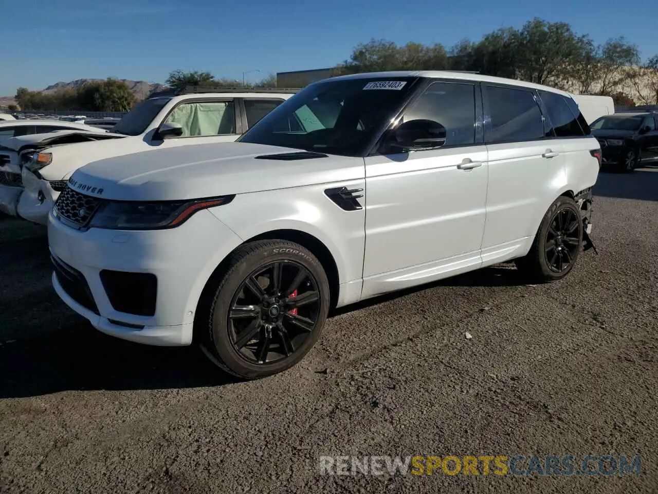 1 Photograph of a damaged car SALWR2RE0KA846550 LAND ROVER RANGEROVER 2019