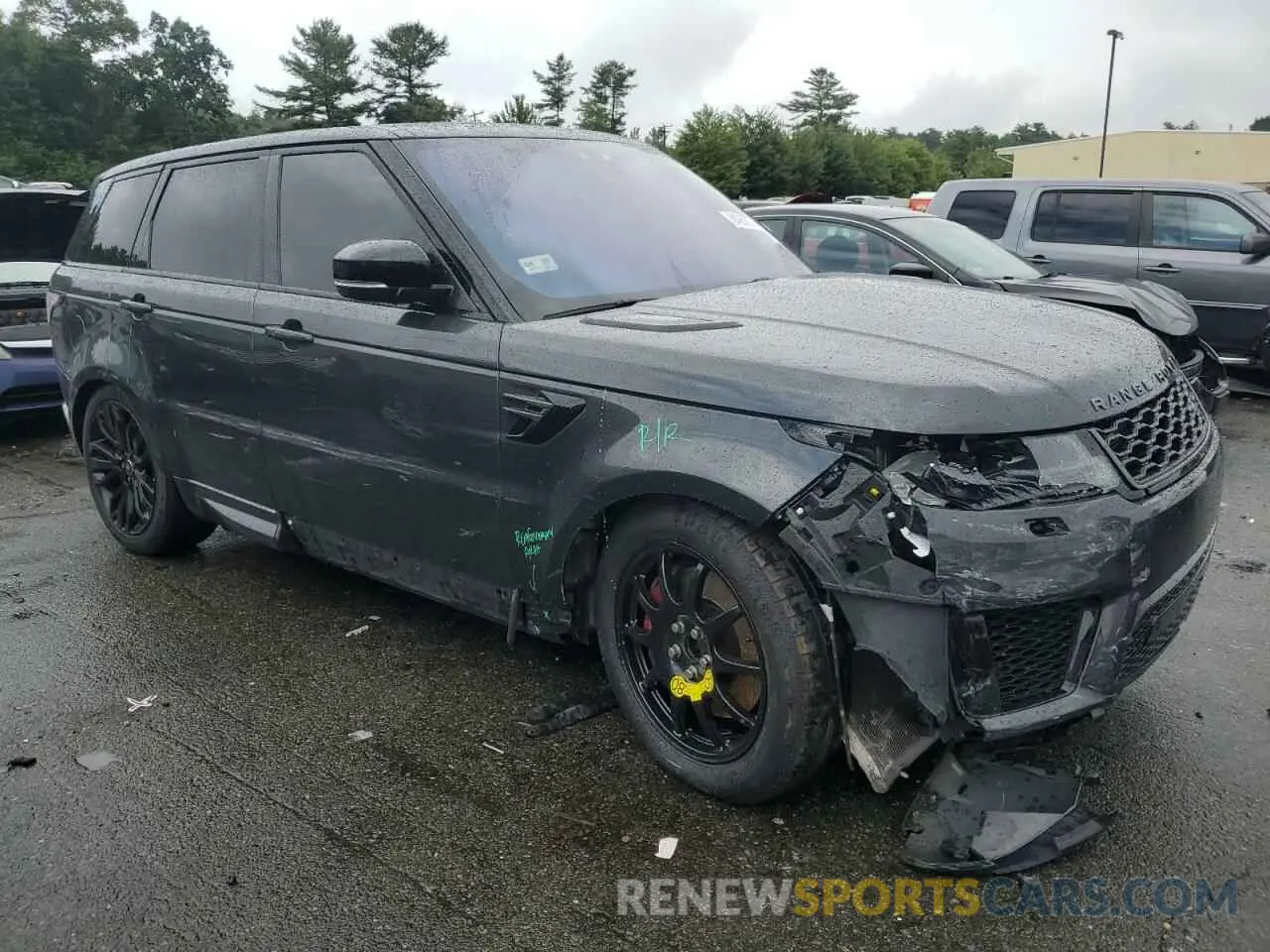 4 Photograph of a damaged car SALWR2RE2KA821035 LAND ROVER RANGEROVER 2019