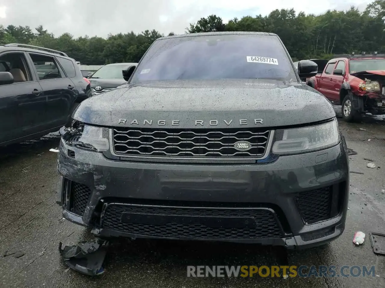 5 Photograph of a damaged car SALWR2RE2KA821035 LAND ROVER RANGEROVER 2019
