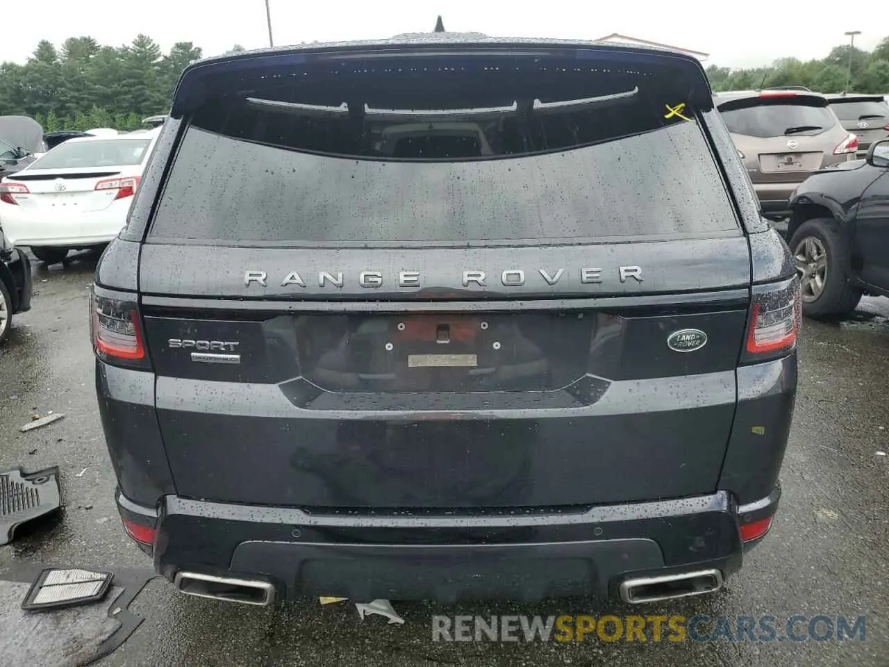 6 Photograph of a damaged car SALWR2RE2KA821035 LAND ROVER RANGEROVER 2019