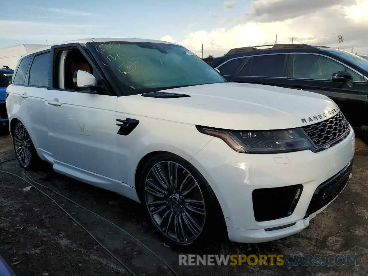 4 Фотография поврежденного автомобиля SALWR2RE3KA853413 LAND ROVER RANGEROVER 2019