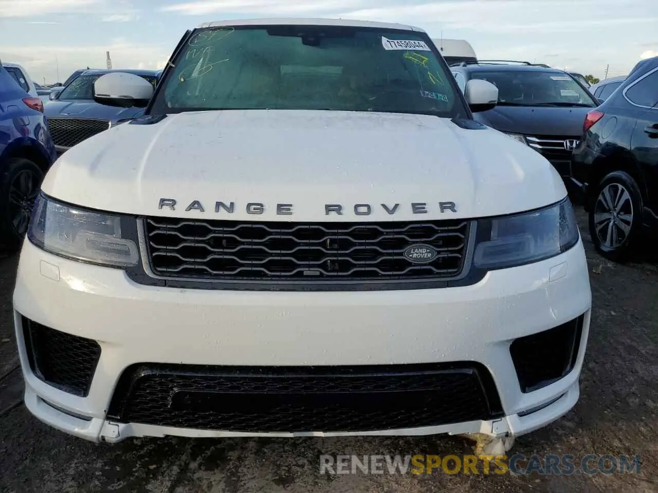 5 Фотография поврежденного автомобиля SALWR2RE3KA853413 LAND ROVER RANGEROVER 2019