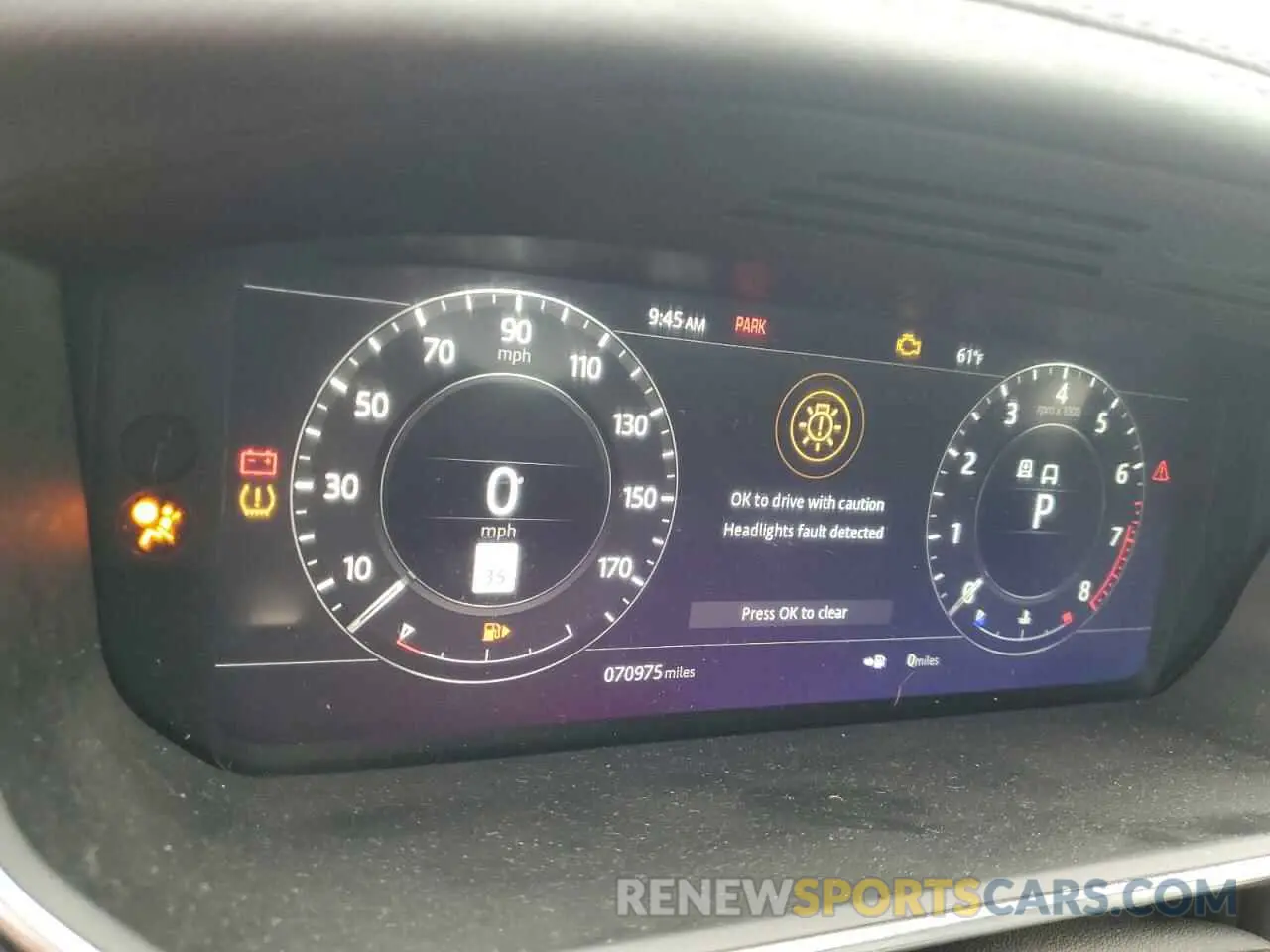 9 Фотография поврежденного автомобиля SALWR2RE3KA855176 LAND ROVER RANGEROVER 2019