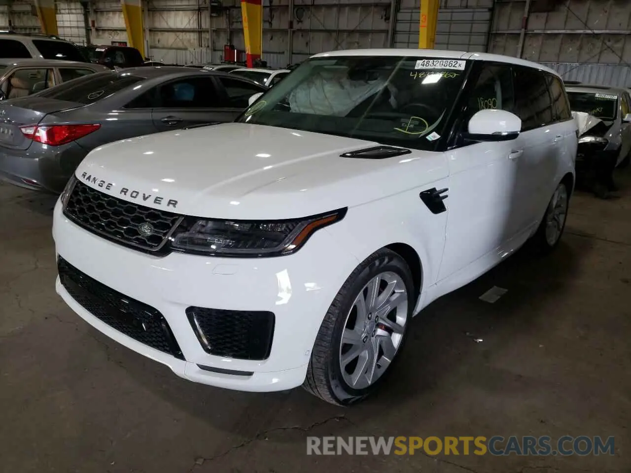 2 Photograph of a damaged car SALWR2RE6KA831955 LAND ROVER RANGEROVER 2019