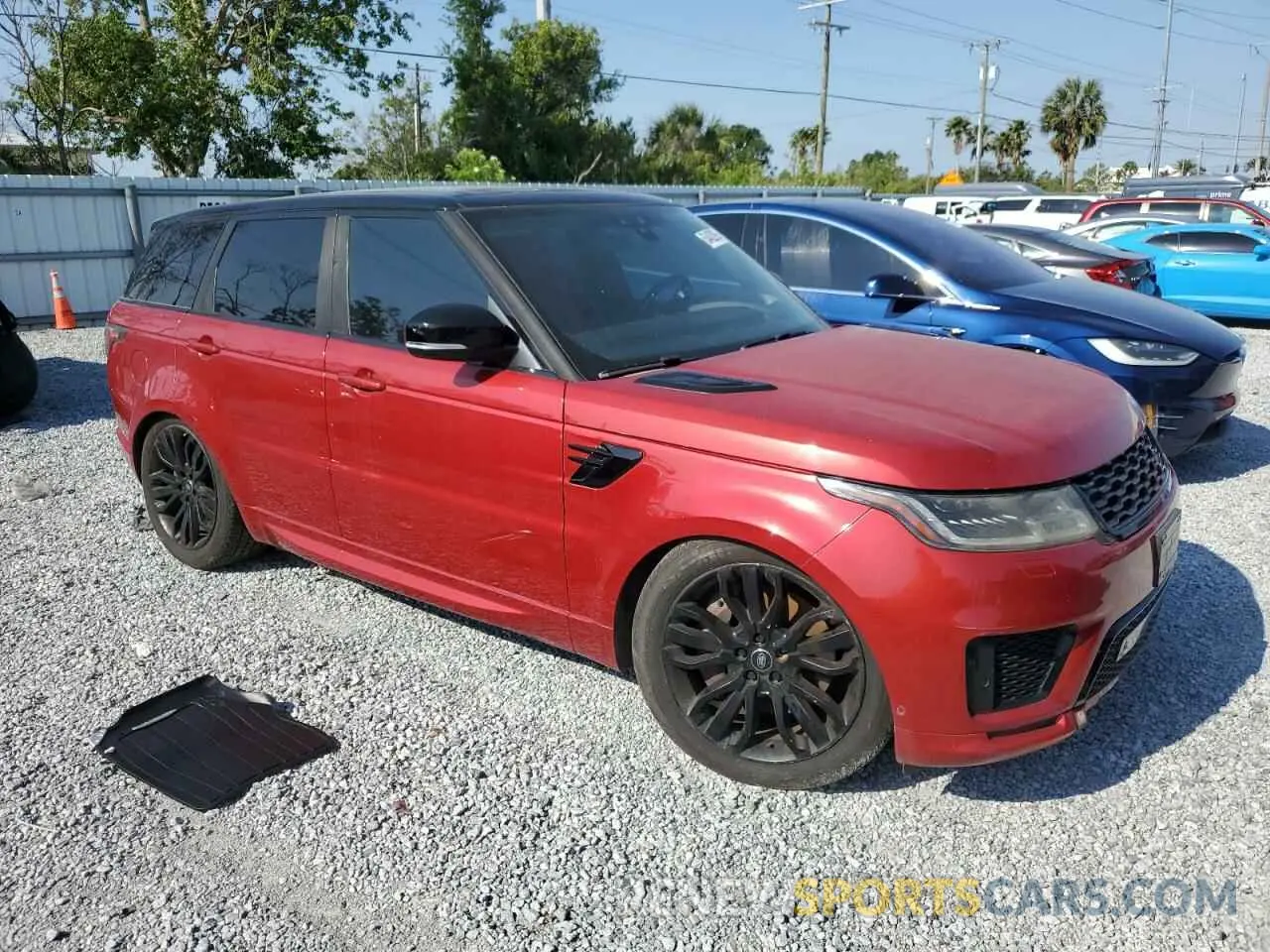 4 Photograph of a damaged car SALWR2RE7KA816302 LAND ROVER RANGEROVER 2019