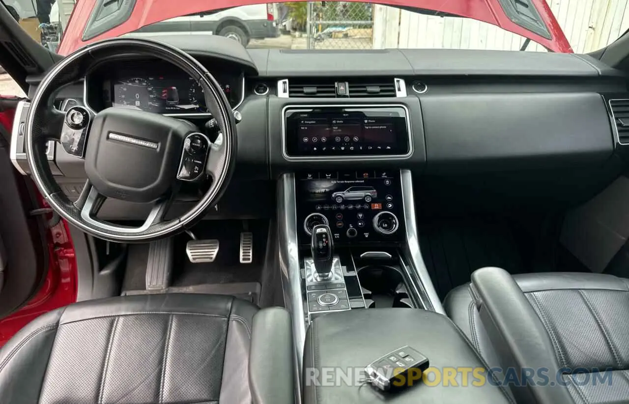 9 Photograph of a damaged car SALWR2RE7KA825470 LAND ROVER RANGEROVER 2019