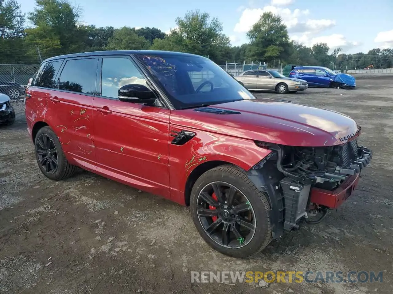 4 Photograph of a damaged car SALWR2RE7KA869095 LAND ROVER RANGEROVER 2019
