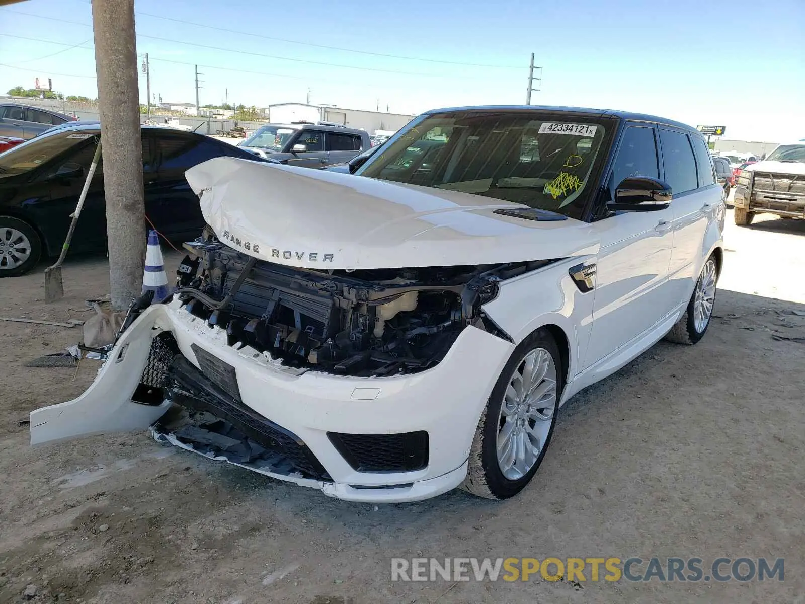 2 Photograph of a damaged car SALWR2RE9KA825180 LAND ROVER RANGEROVER 2019
