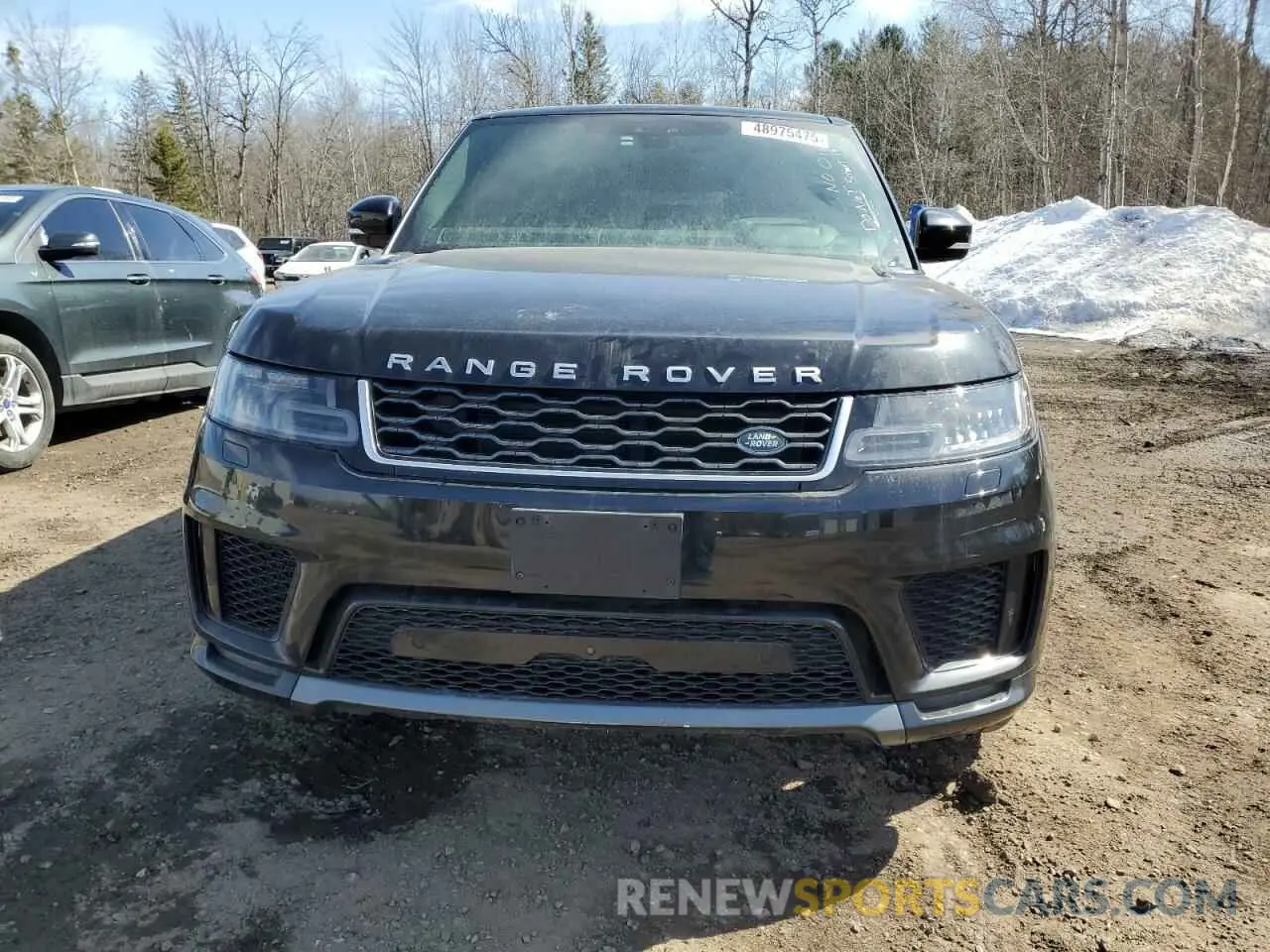 5 Photograph of a damaged car SALWR2RK0KA843251 LAND ROVER RANGEROVER 2019