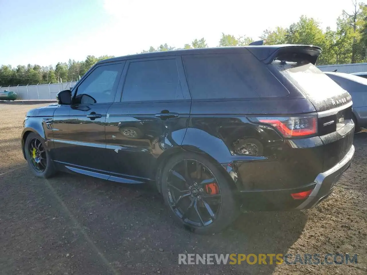 2 Photograph of a damaged car SALWR2RK7KA872889 LAND ROVER RANGEROVER 2019