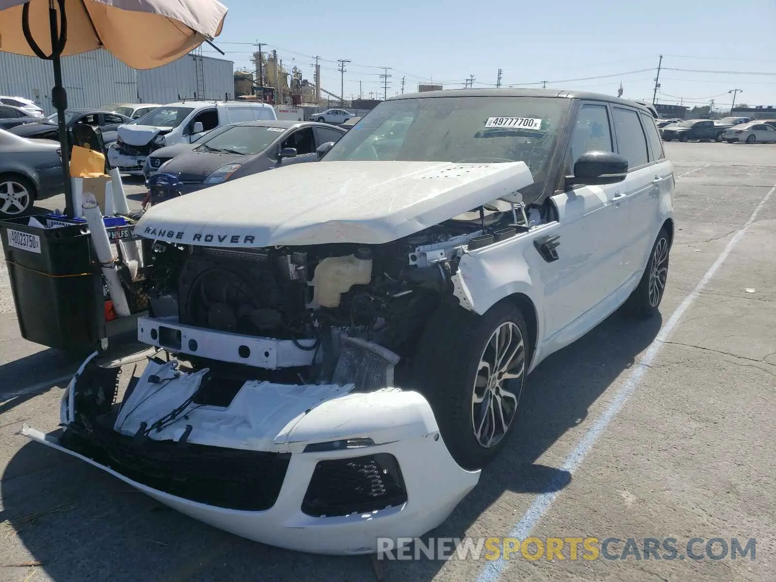 2 Photograph of a damaged car SALWR2RU2KA866211 LAND ROVER RANGEROVER 2019