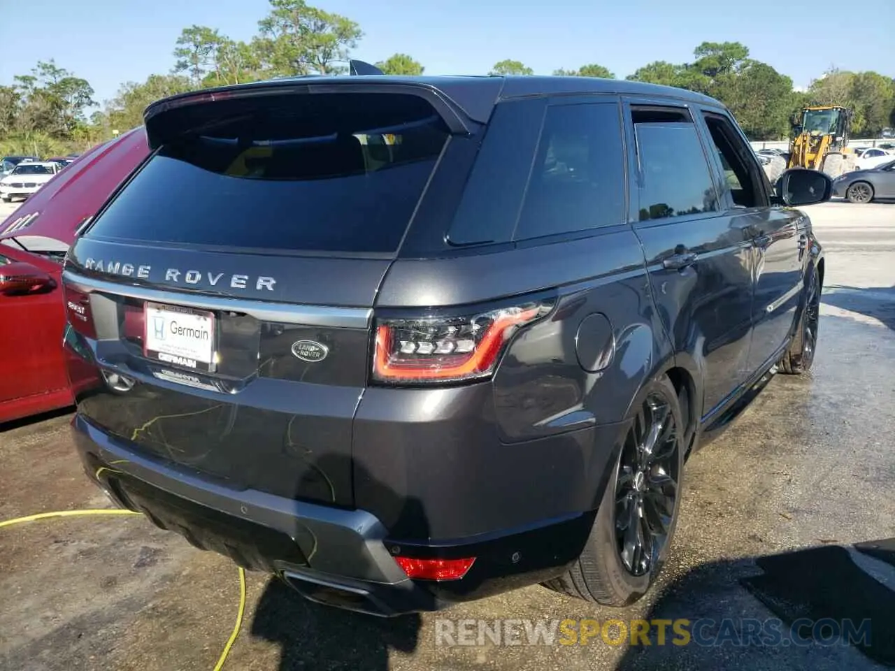4 Фотография поврежденного автомобиля SALWR2RU4KA874875 LAND ROVER RANGEROVER 2019