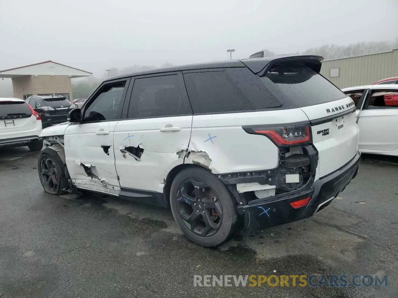 2 Фотография поврежденного автомобиля SALWR2RV5KA422443 LAND ROVER RANGEROVER 2019