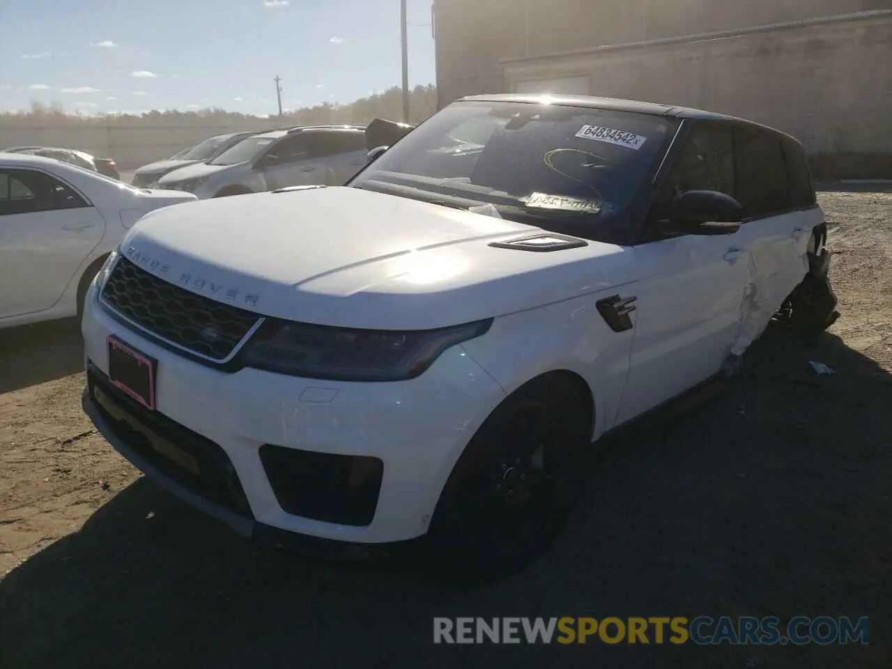 2 Фотография поврежденного автомобиля SALWR2RV5KA818842 LAND ROVER RANGEROVER 2019