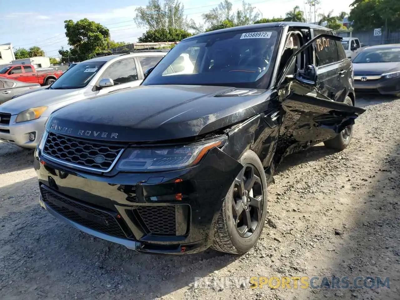2 Фотография поврежденного автомобиля SALWR2RV7KA416692 LAND ROVER RANGEROVER 2019