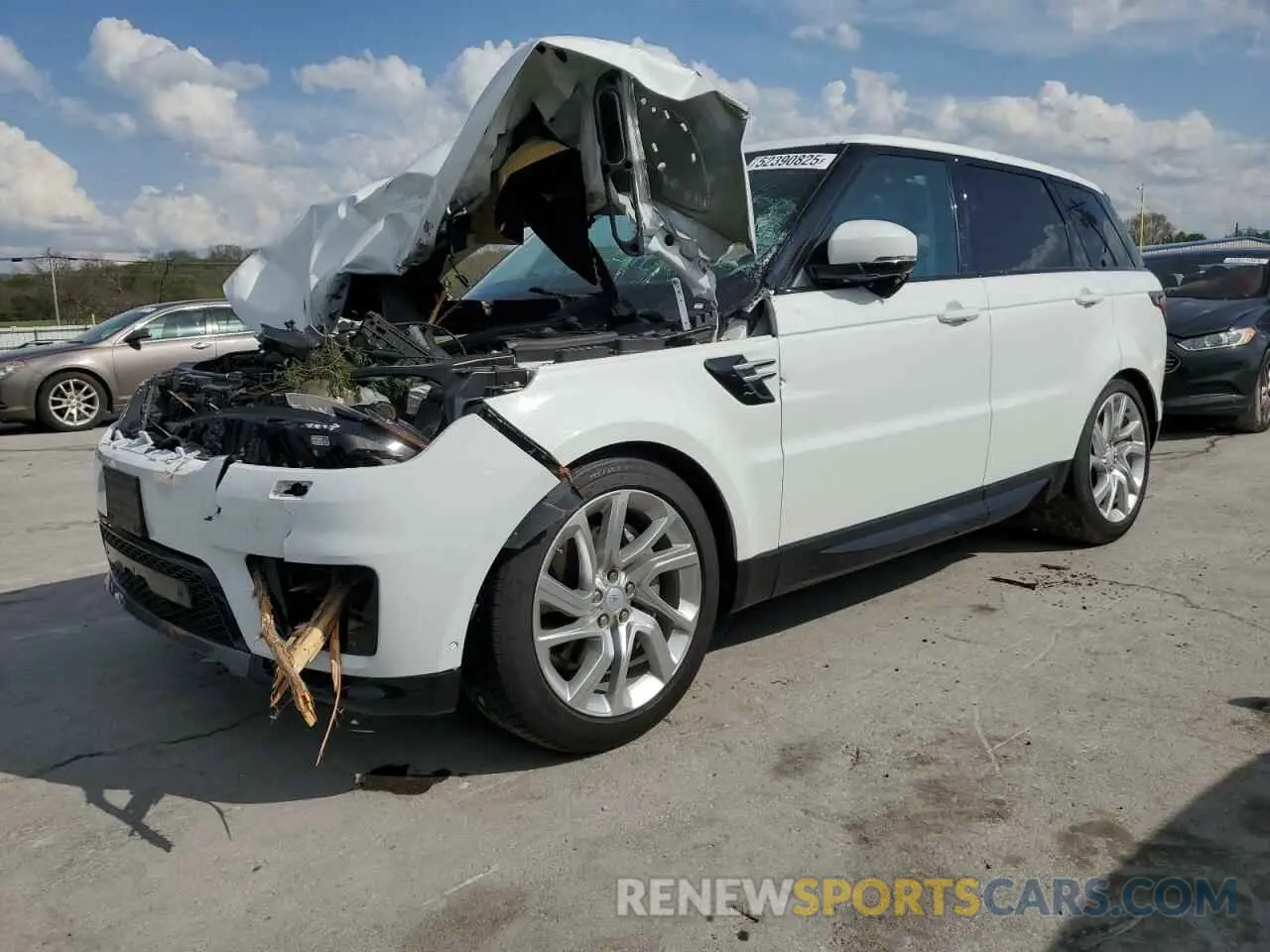 1 Фотография поврежденного автомобиля SALWR2RV8KA814865 LAND ROVER RANGEROVER 2019