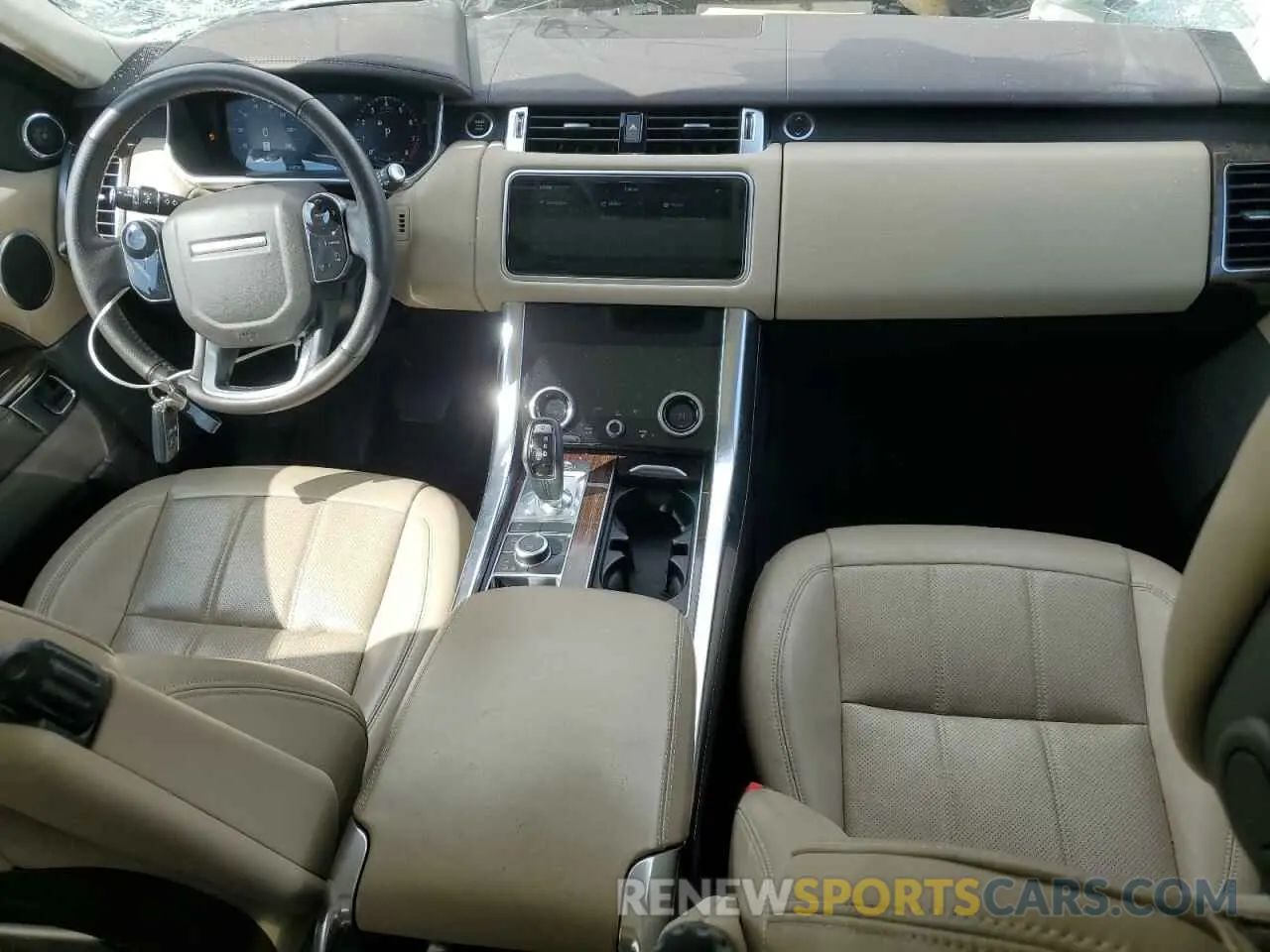 8 Фотография поврежденного автомобиля SALWR2RV8KA814865 LAND ROVER RANGEROVER 2019