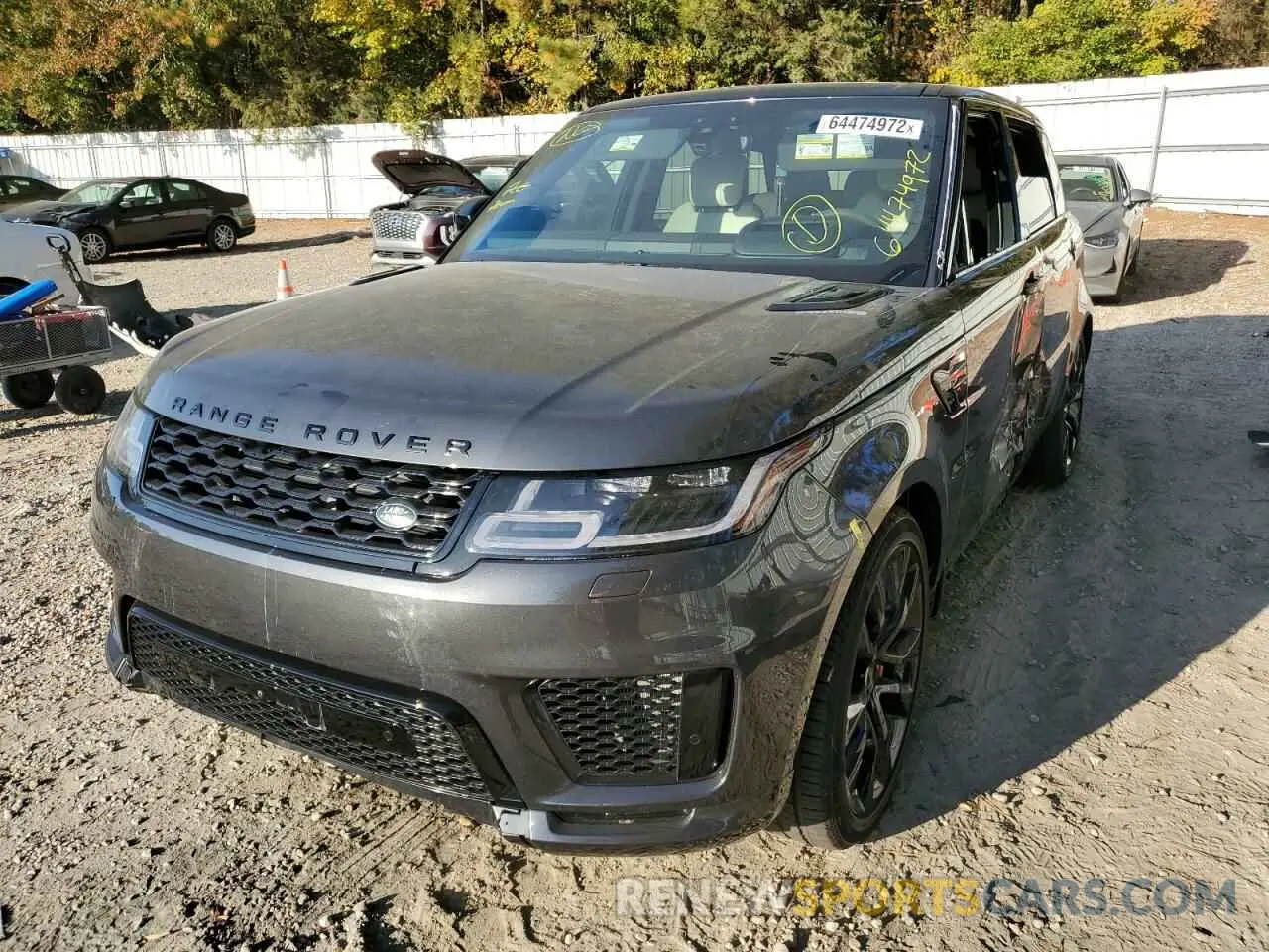 2 Фотография поврежденного автомобиля SALWS2SU1KA869163 LAND ROVER RANGEROVER 2019