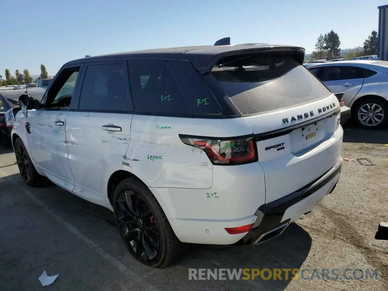 2 Photograph of a damaged car SALWS2SU6KA875329 LAND ROVER RANGEROVER 2019