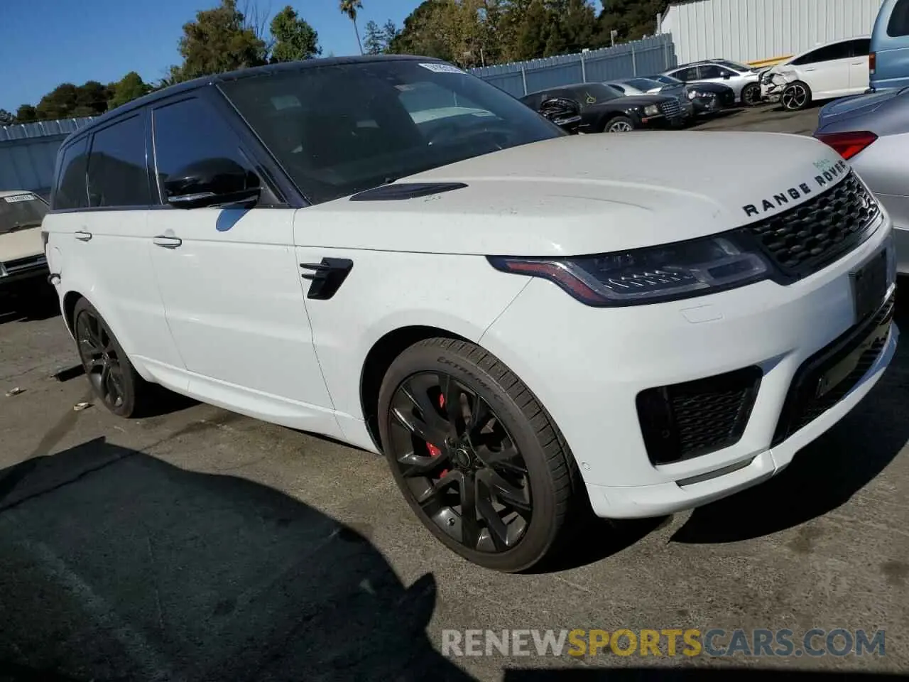 4 Photograph of a damaged car SALWS2SU6KA875329 LAND ROVER RANGEROVER 2019