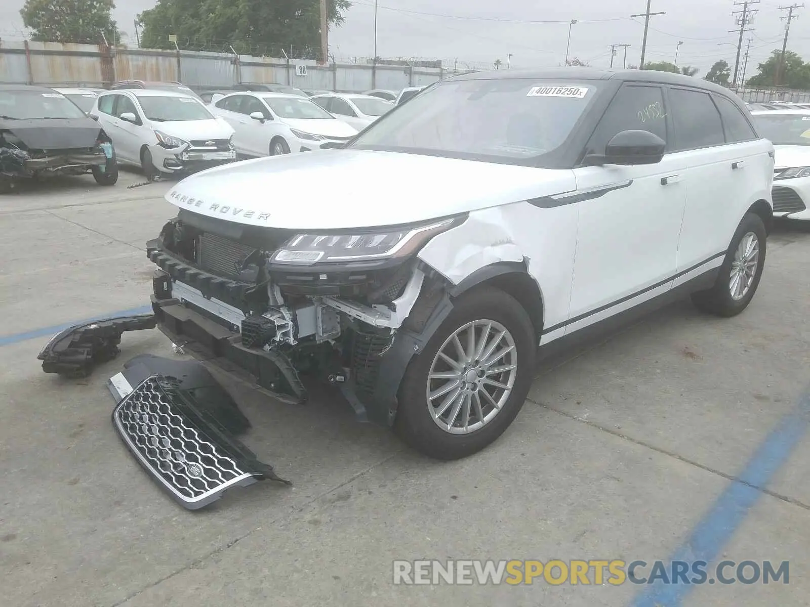 2 Photograph of a damaged car SALYA2EXXKA217126 LAND ROVER RANGEROVER 2019