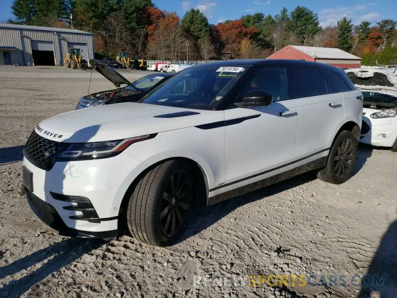 1 Фотография поврежденного автомобиля SALYL2EX0KA206565 LAND ROVER RANGEROVER 2019