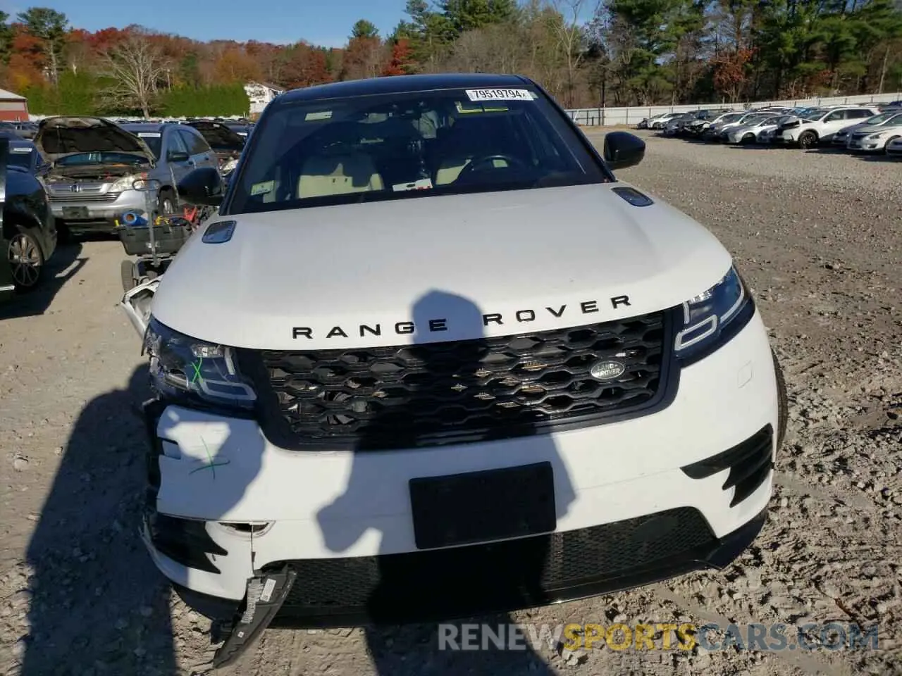 5 Фотография поврежденного автомобиля SALYL2EX0KA206565 LAND ROVER RANGEROVER 2019