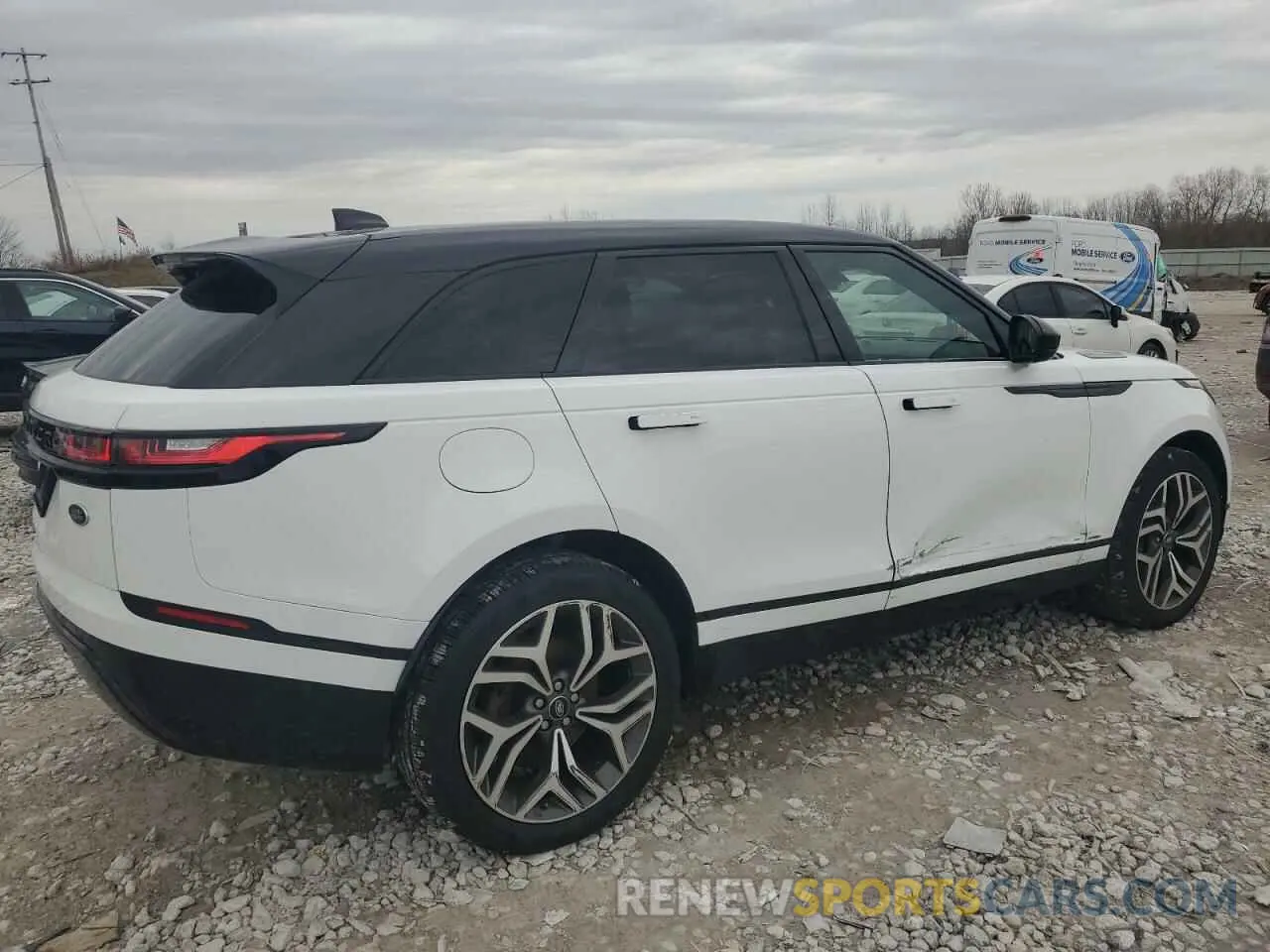 3 Фотография поврежденного автомобиля SALYL2EX4KA795460 LAND ROVER RANGEROVER 2019