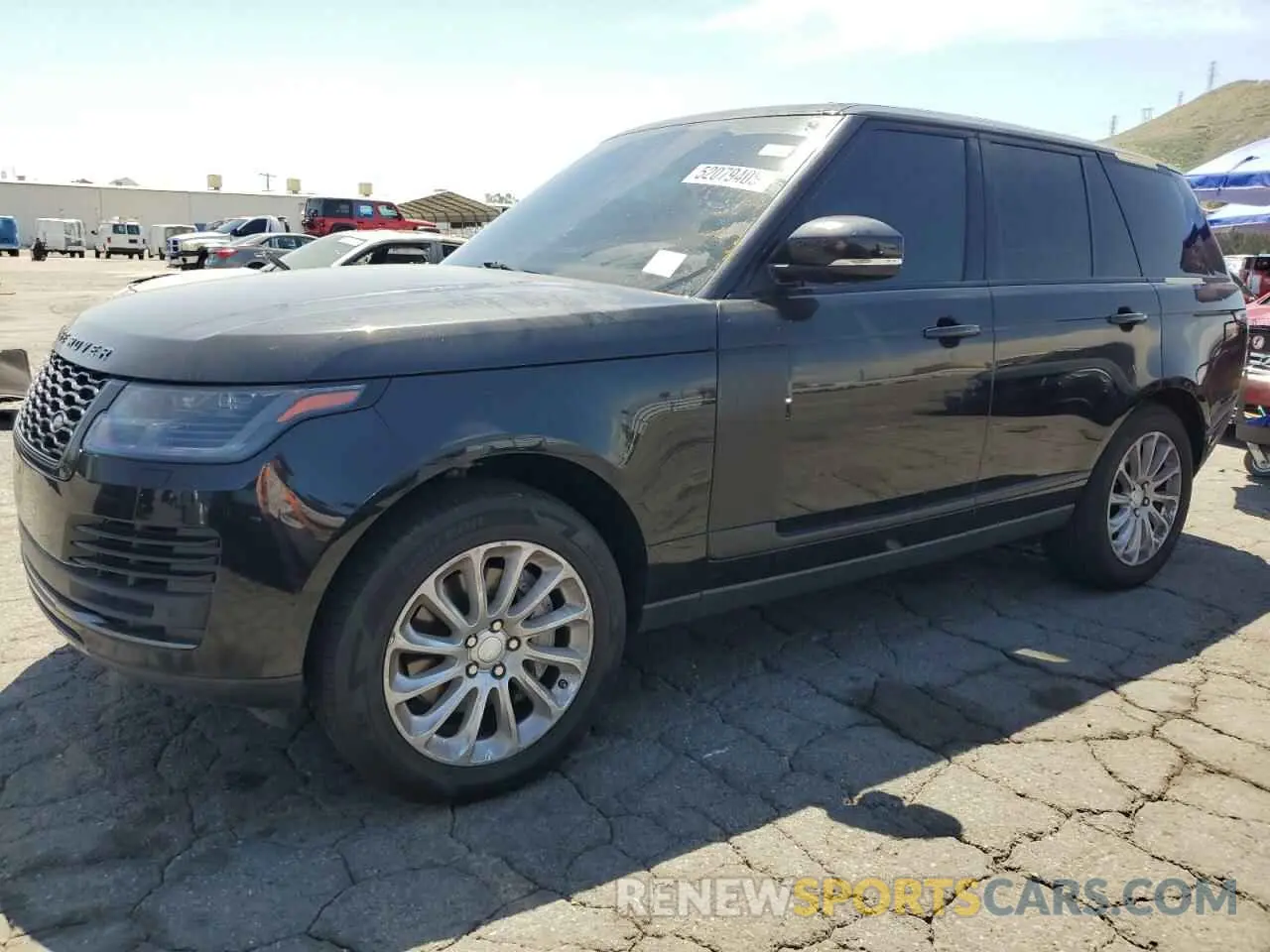 1 Фотография поврежденного автомобиля SALGR2SU6LA579082 LAND ROVER RANGEROVER 2020