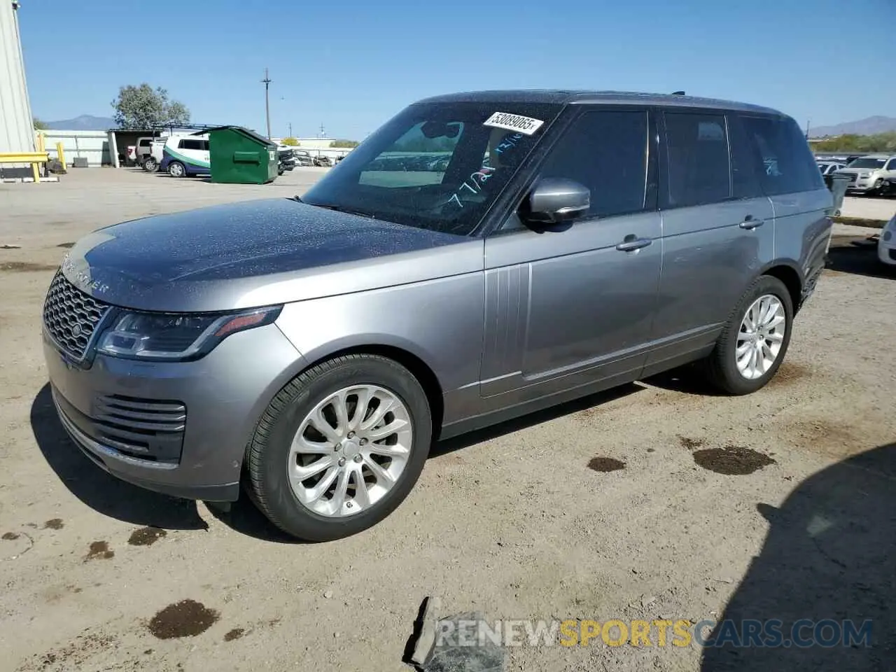 1 Photograph of a damaged car SALGS2RK3LA577282 LAND ROVER RANGEROVER 2020